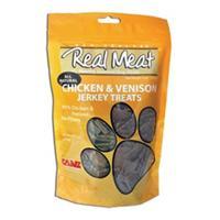 The Real Meat Company Dog Jerky Treats Chicken-Venison 12 oz.