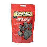 The Real Meat Company Dog Jerky Treats Lamb-Liver 12 oz.