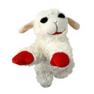 Multipet Lamb Chop Plush Squeak Toy Jumbo