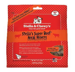 Stella & Chewy's Freeze-Dried Stella's Super Beef Meal Mixers - 3.5 oz.