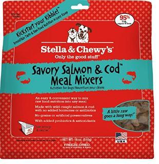 Stella & Chewy's Freeze-Dried Savory Salmon & Cod Meal Mixers - 9 oz.