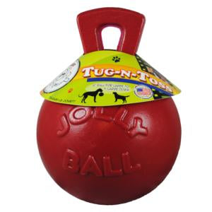 Jolly Pets Tug-N-Toss Red 10