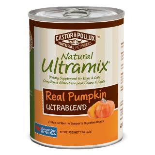 Castor & Pollux Ultramix Grain Free Pumpkin Puree Entre 12-12.7 oz.