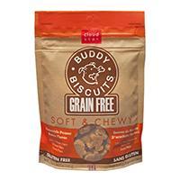 Cloud Star Grain Free Soft & Chewy Buddy Biscuits Dog Treats - Homestyle Peanut Butter 5oz