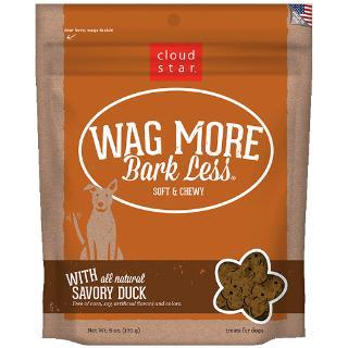 Wag More Bark Less Original Soft & Chewy Treats with Savory Duck 6Z