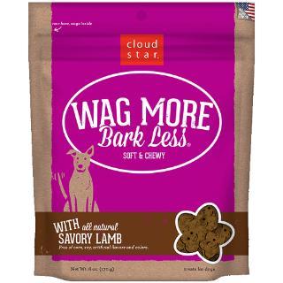 Wag More Bark Less Original Soft & Chewy Treats with Savory Lamb 6Z