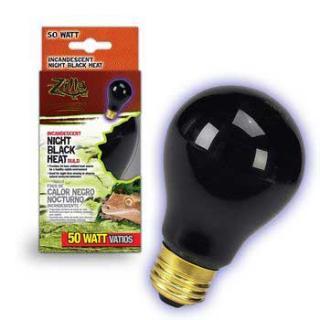 Zilla Night Black Heat Bulb Boxed 50 Watts