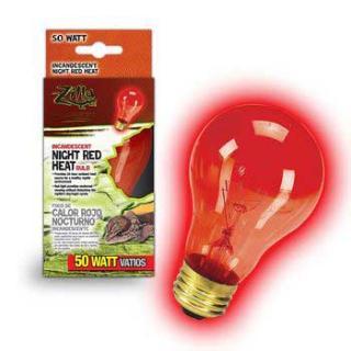 Zilla Night Red Heat Bulb Boxed 50 Watts