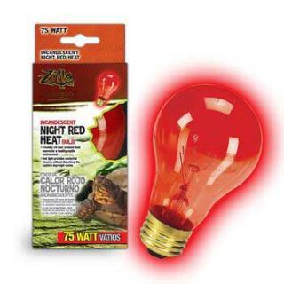 Zilla Night Red Heat Bulb Boxed 75 Watts