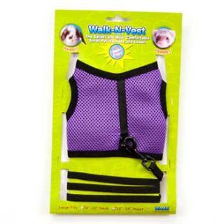 Ware Walk-N-Vest Mesh Harness & Lead Large