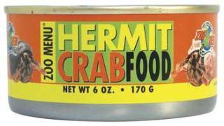 ZooMed Hermit Crab Food Cans-Wet 6 oz.