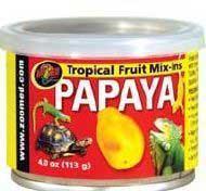 ZooMed Tropical Fruit Mixins Papaya 4 oz.