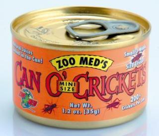 ZooMed Can Of Crickets Mini 200 1.2 oz.