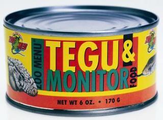 ZooMed Tegu Monitor Food Cans 6 oz.