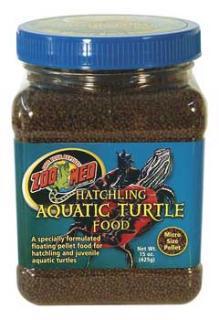 ZooMed Hatchling Aquatic Turtle Dry Food Micro Pellet 15 oz.